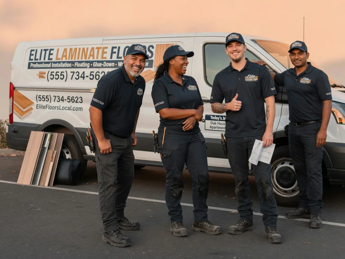 Laminate flooring installation company in Pride, LA